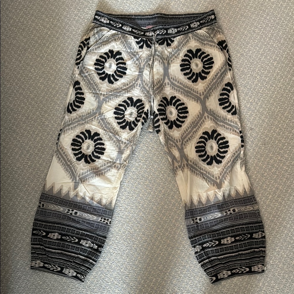 Stylish Black and White Pants